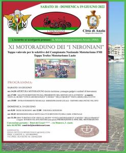 XI Motoraduno de "I Neroniani" - Anzio - 18.19/06/2022